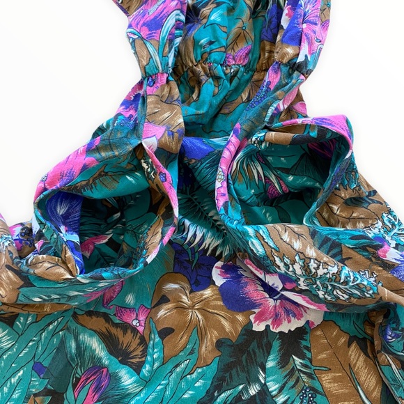 Vintage Jenny Petites Floral Dress - Picture 8 of 11